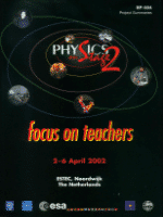 Physics on stage 2 focus on teachers