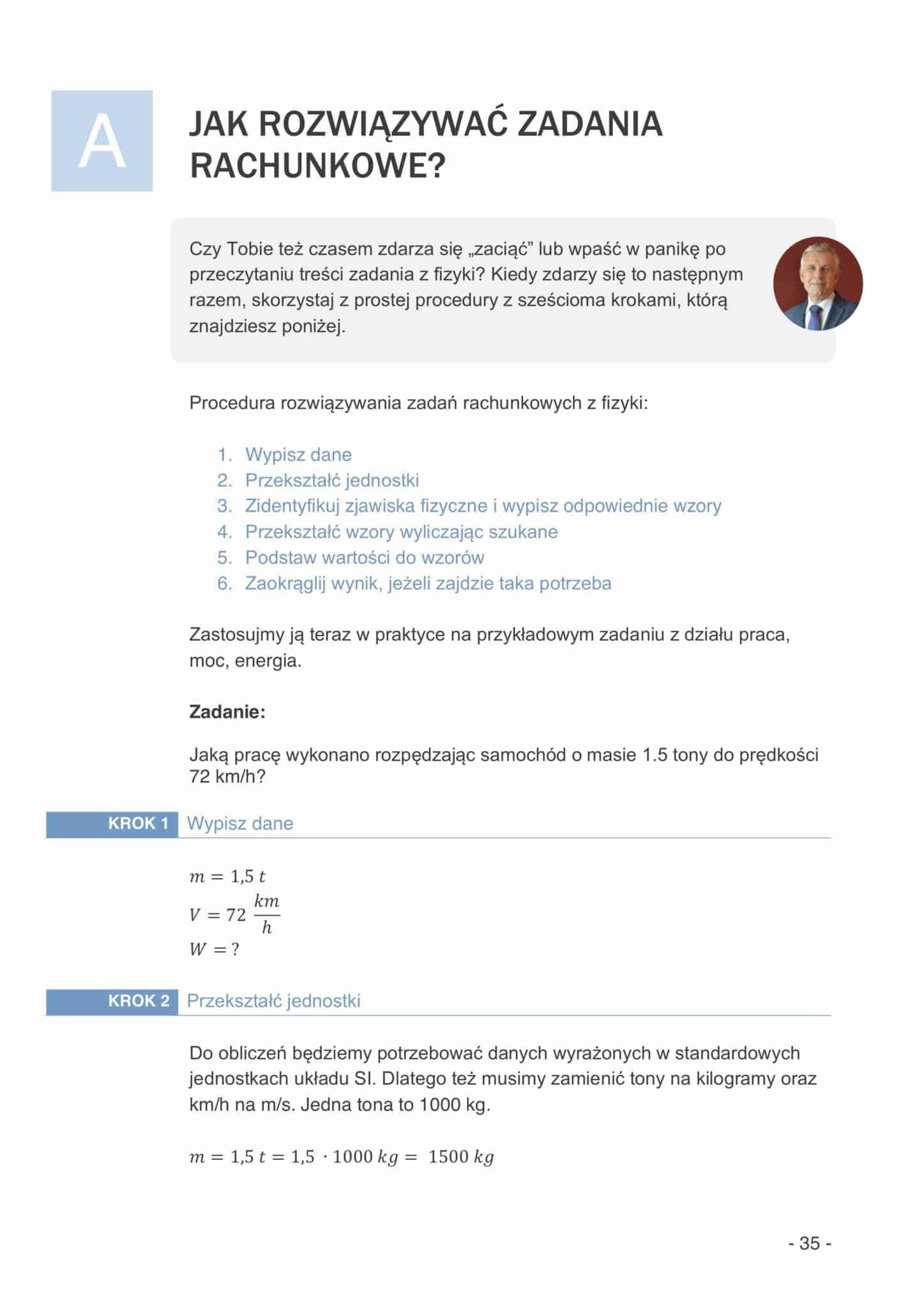 Ebook Lekcja Fizyki: Praca, moc, energia – Leszek Bober. Fizyka z pasja!